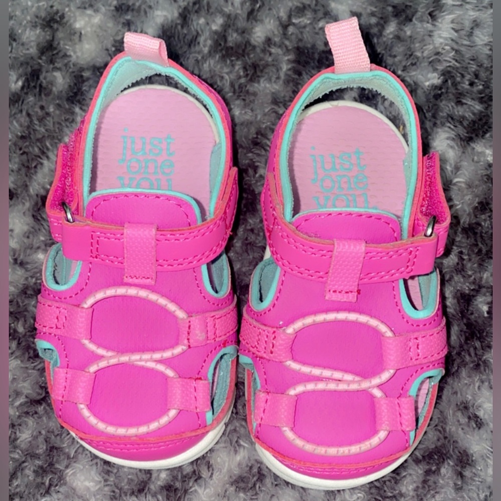 Carter's Just One You® Baby Royal First Walker Sandals - Pink